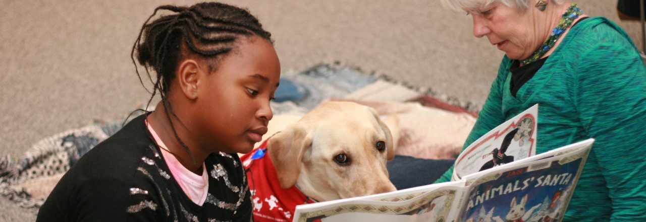 Read to a dog
