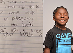 Odyssey Junior student Kas'myr 