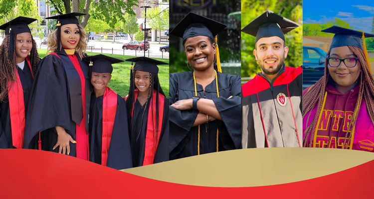 Collage of photos of Odyssey and Odyssey Junior's 2021 graduates