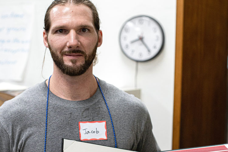 Jacob, a 2019 graduate of OBB’s first English 100 course at Oakhill