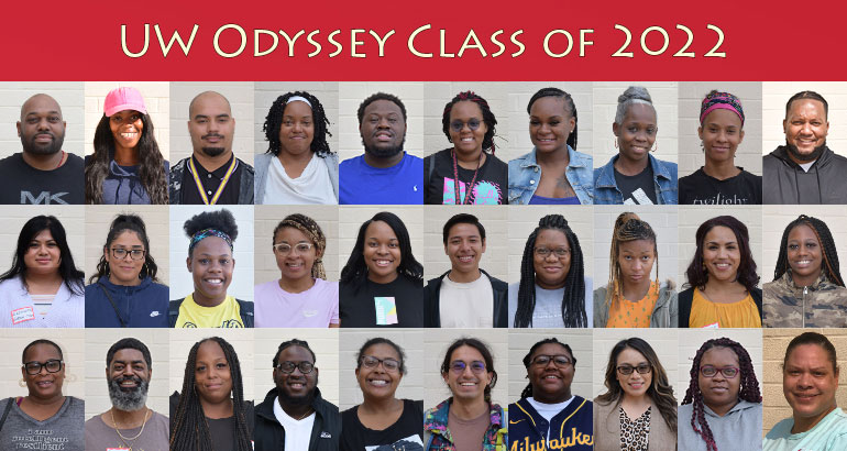 Collage of the Class of 2022 graduates