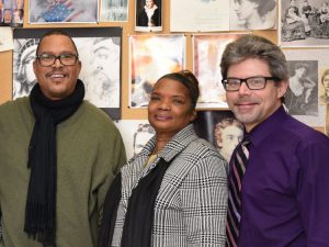 Dean Jeff Russell with former Odyssey students