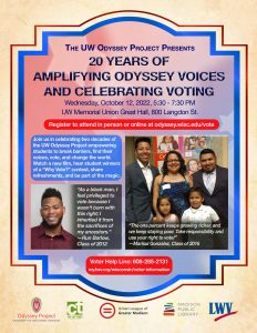 2022 voting flyer