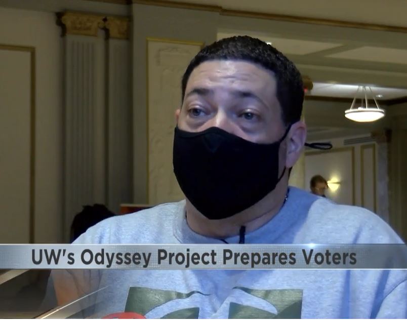 ‘It’s time to exercise that right to vote’: The Odyssey Project prepares students to head to the polls