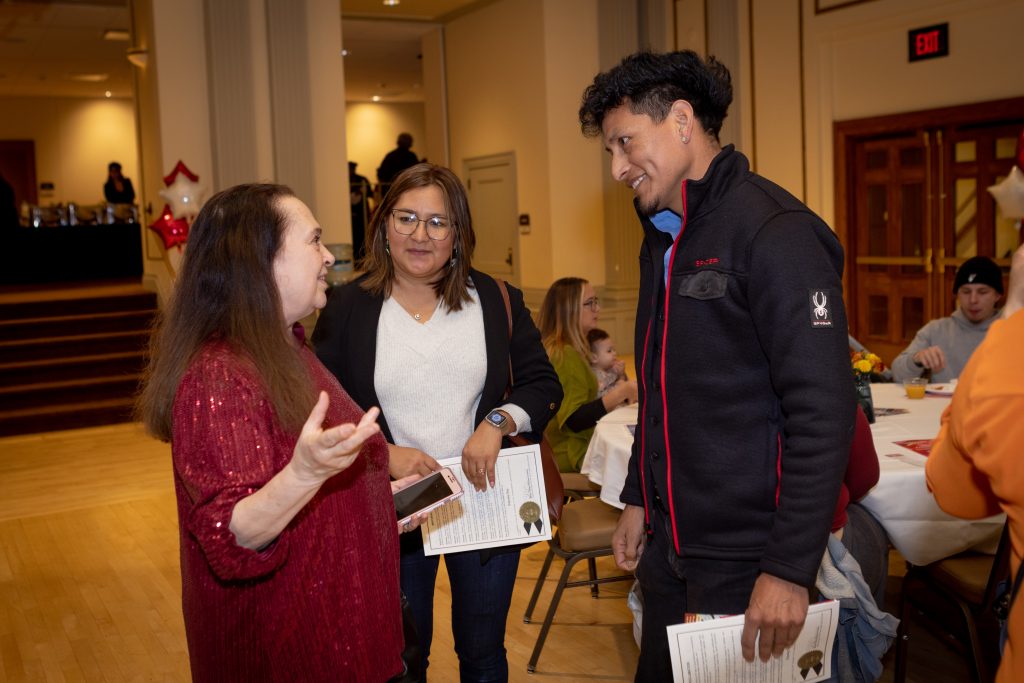 Emily Auerbach Saul Naxi Perez Celebration of Voting Odyssey