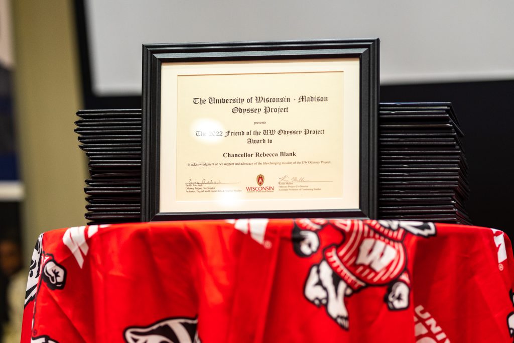Award to former UW Chancellor Rebecca Blank