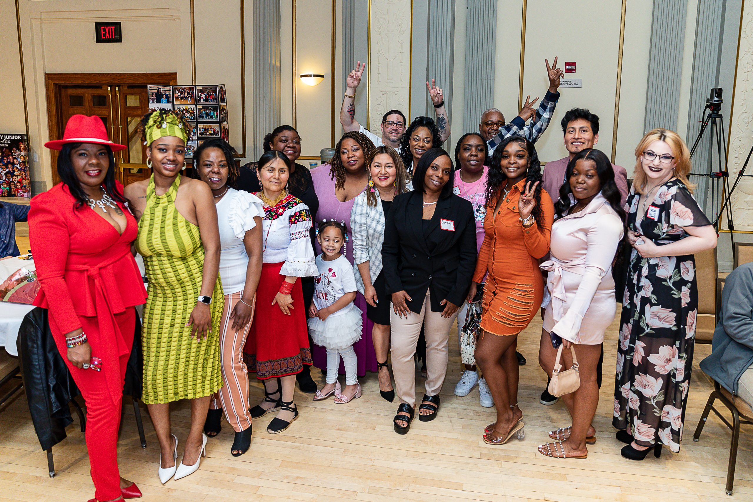 Odyssey students and staff at the 2023 graduation