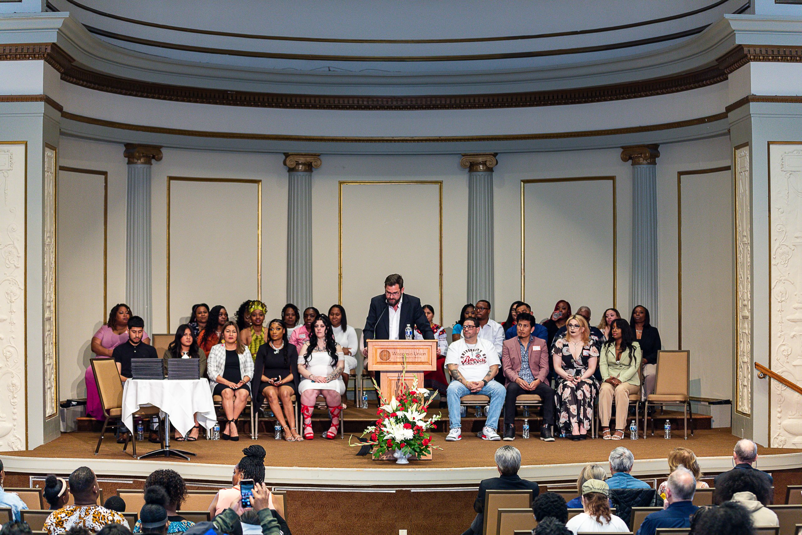 Odyssey students and staff at the 2023 graduation
