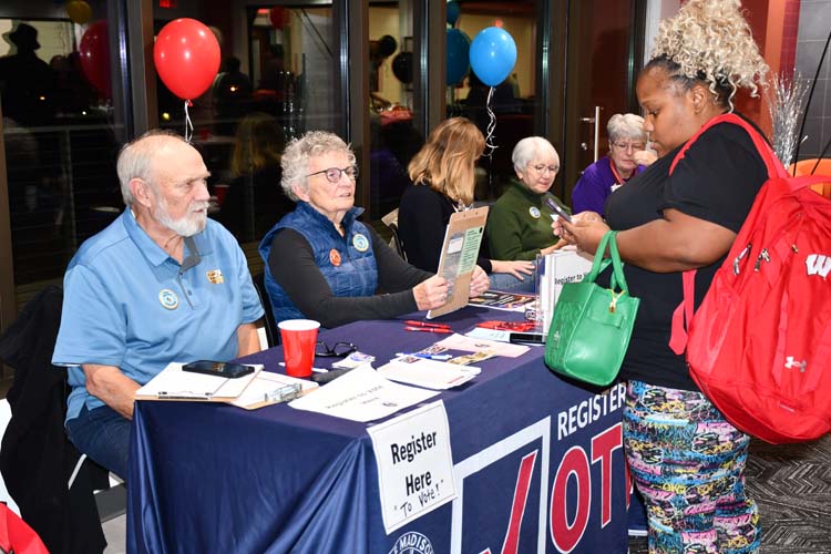 Photo from the 2024 Why Vote event
