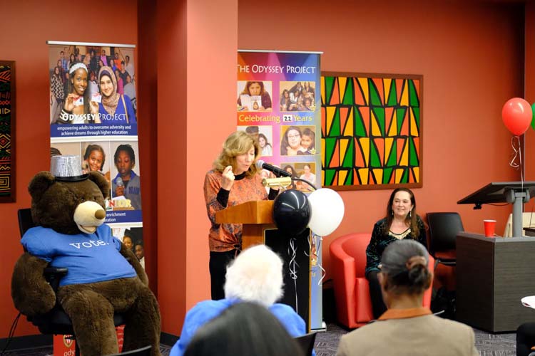 Photo from the 2024 Why Vote event