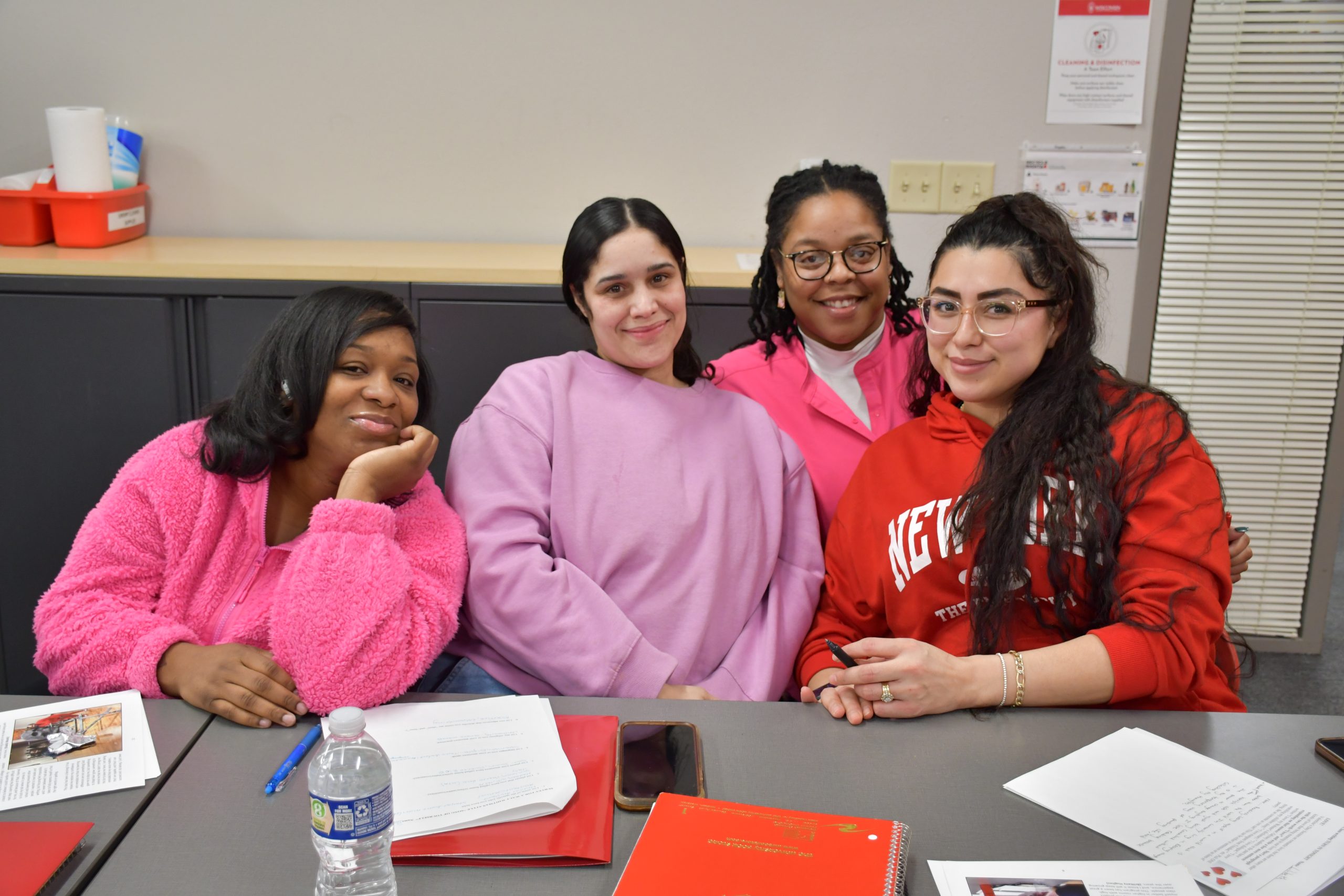 Class of 2026 graduates: Shakila, Paola, Lisa, Lilibeth